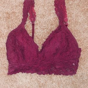 pink flower bralette! ☆